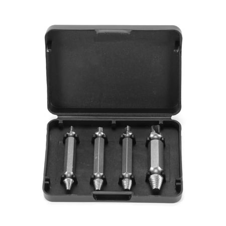 4Pcs Damaged Screw Extractor Speed Out Drill Bits Tool Set Broken Bolts Remover 4Pcs Damaged Screw Extractor Speed Out Drill Bits Tool Set Broken Bolts Remover